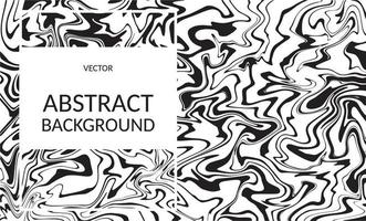 vector abstracto textura de mármol arte fluido efecto cebra color blanco y negro