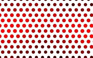 Light Red vector template with circles.