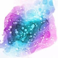 alcohol ink hand painted background vector