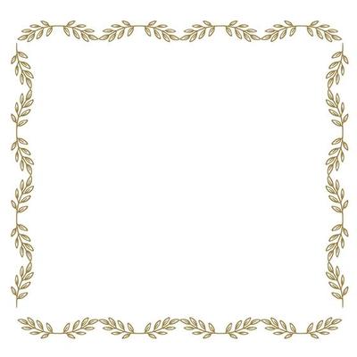 wheat frame border