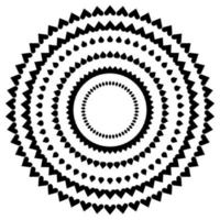 Abstract vector design in black color. Perfect for corporate, background, t-shirt, and so on.