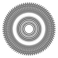 Abstract vector design in black color. Perfect for corporate, background, t-shirt, and so on.
