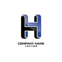 H Letter Logo Design Vector