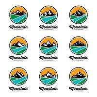 Mountain Landscape Logo Template Vector Collection