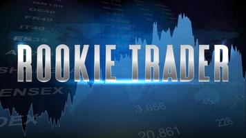 abstract background of rookie trader and technical analysis chart graph vector