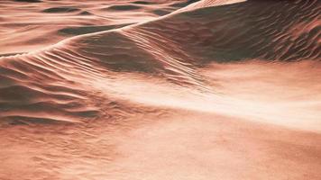 sand dunes at sunset in the Sahara Desert in Libya video