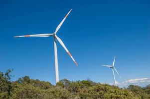 Wind farm ripabella in tuscany photo