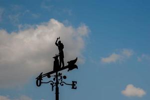 notificación de puntos cardinales y dirección del viento foto