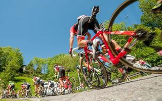 Bergamo Italiy 2017 Cycling tour of italy photo