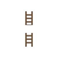 ladder simple modern  logo vector icon design illustration