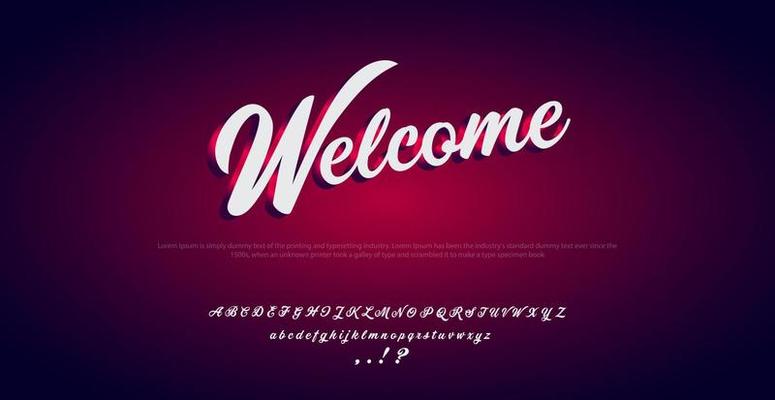 Modern Alphabet Font. Typography urban style fonts for technology, digital, movie logo design. vector illustration