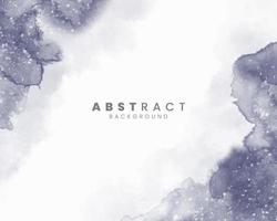 Abstract splashed watercolor textured background vector