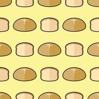 Hot cross bun pattern vector