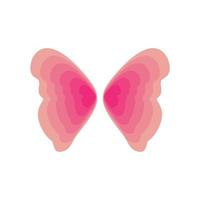 animal insecto mariposa mezcla colorido logo vector icono ilustración diseño