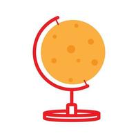 globe with cheese logo symbol icon vector graphic design illustration idea creative