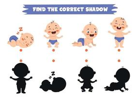 Find The Correct Shadow Activity vector