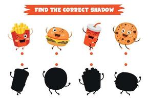 Find The Correct Shadow Activity vector