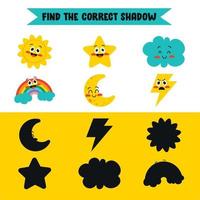 Find The Correct Shadow Activity vector