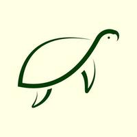 modern minimal shape turtle swim logo design vector graphic symbol icon sign illustration creative idea