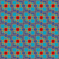 Geometric Colored Pattern vector