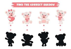 Find The Correct Shadow Activity vector