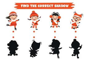 Find The Correct Shadow Activity vector