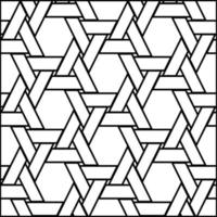 patrón hexagonal perfecto para fondo o papel tapiz vector