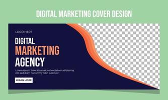 template banner and cover design vector