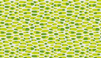 White net on green dots background . vector