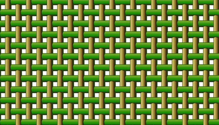 Abstract bamboo wave.