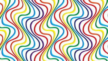 Rainbow background colors. Abstract lines pattern . vector