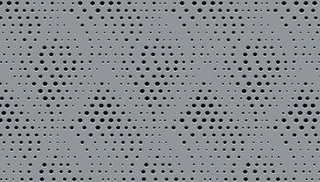 Metal  perforated pattern texture mesh background. vector