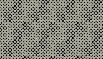 Metal  perforated pattern texture mesh background. vector