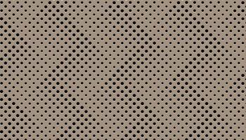 Metal  perforated pattern texture mesh background. vector