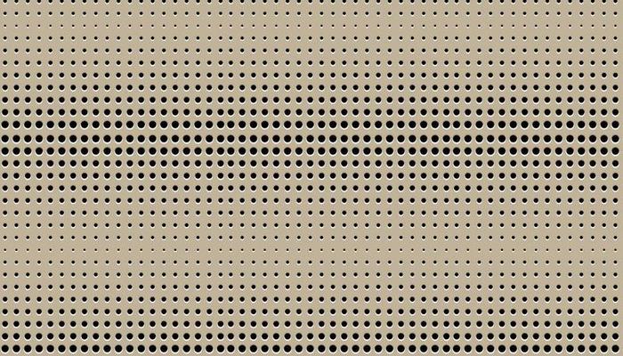 Metal  perforated pattern texture mesh background.