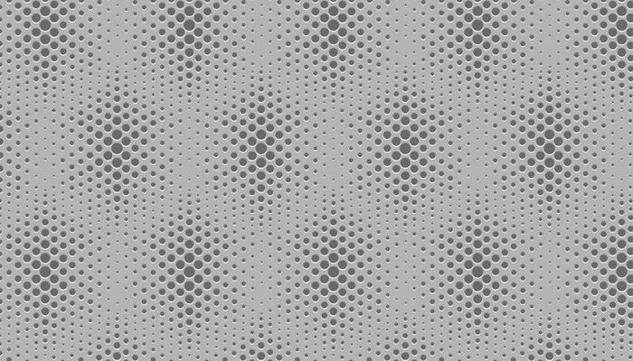 Metal  perforated pattern texture mesh background.