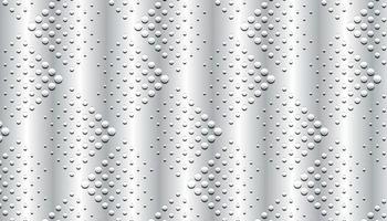 Metal background texture with bumps dots. vector