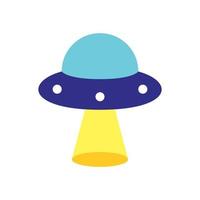 Ufo plane simple logo symbol icon vector graphic design illustration