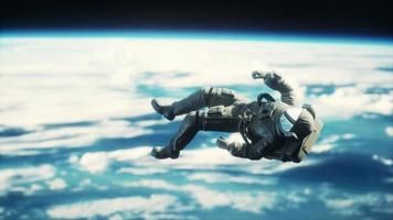 dead Astronaut in outer space Elements of this image furnished by NASA photo