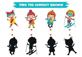 Find The Correct Shadow Activity vector