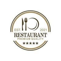 restaurant logo , food logo vector