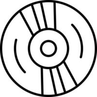 Compact Disk Icon Style vector