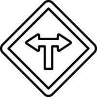 Junction Icon Style vector