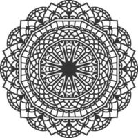 Mandala Art in Luxury Style vector