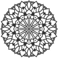 arte mandala en estilo de lujo vector