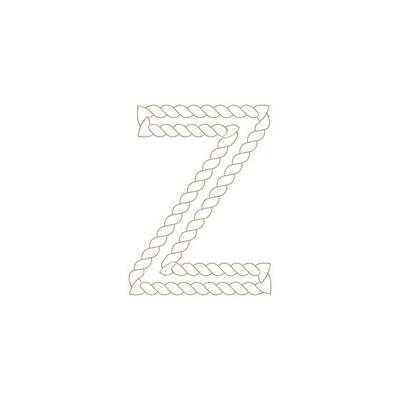 Z Rope icon vector illustration template