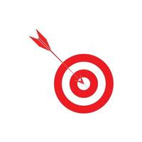 Target icon vector ilustration template