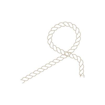 Rope icon vector illustration template