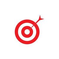 Target icon vector ilustration template