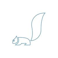 Squirrel symbol illustration vector icon background